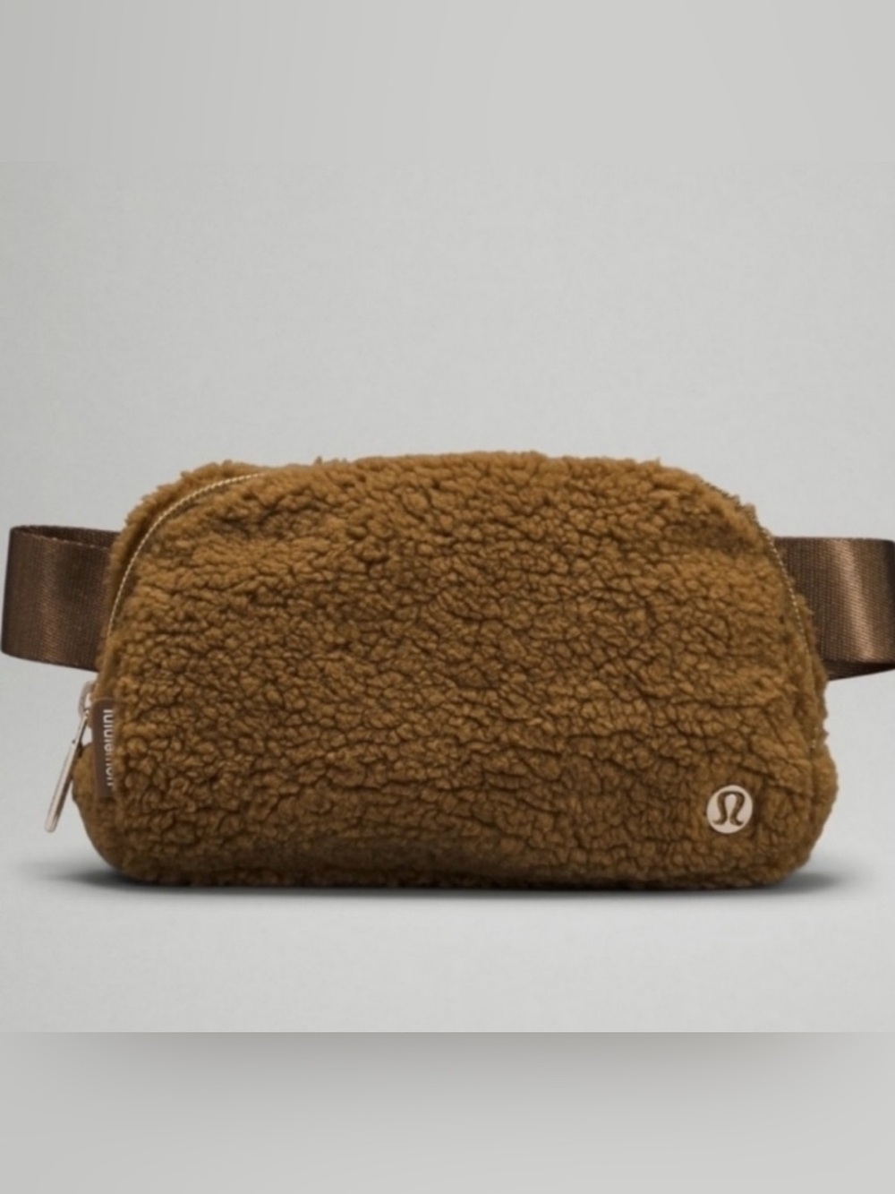 lululemon athletica Brown Sherpa Belt Bag